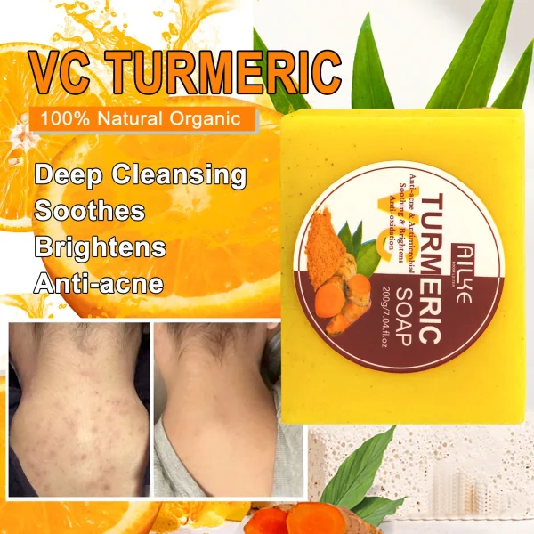 Organic Turmeric Whitening Soap Bar