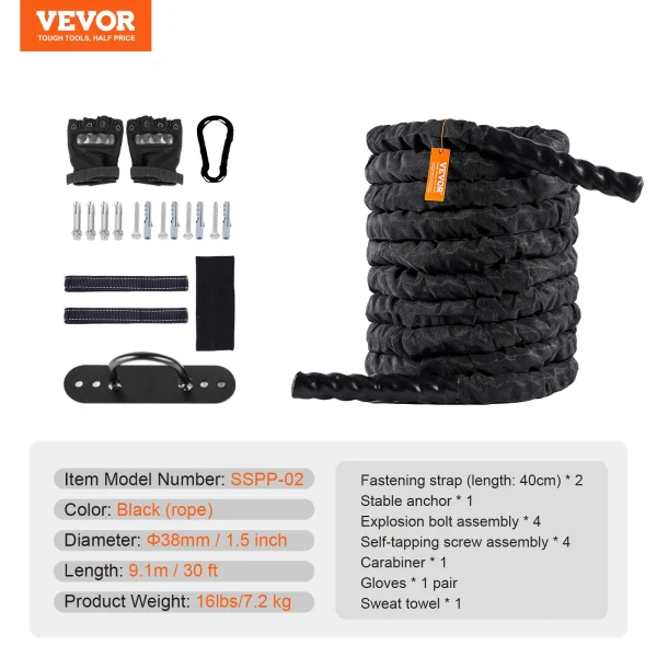 Heavy Fitness Battle Rope