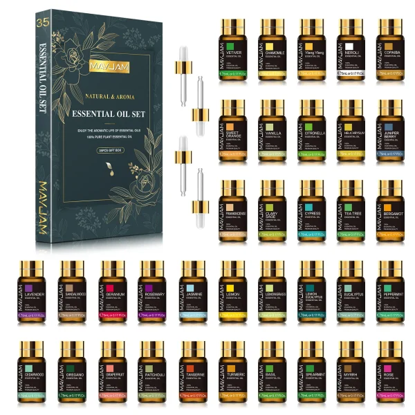 35-Piece Essential Oil Collection